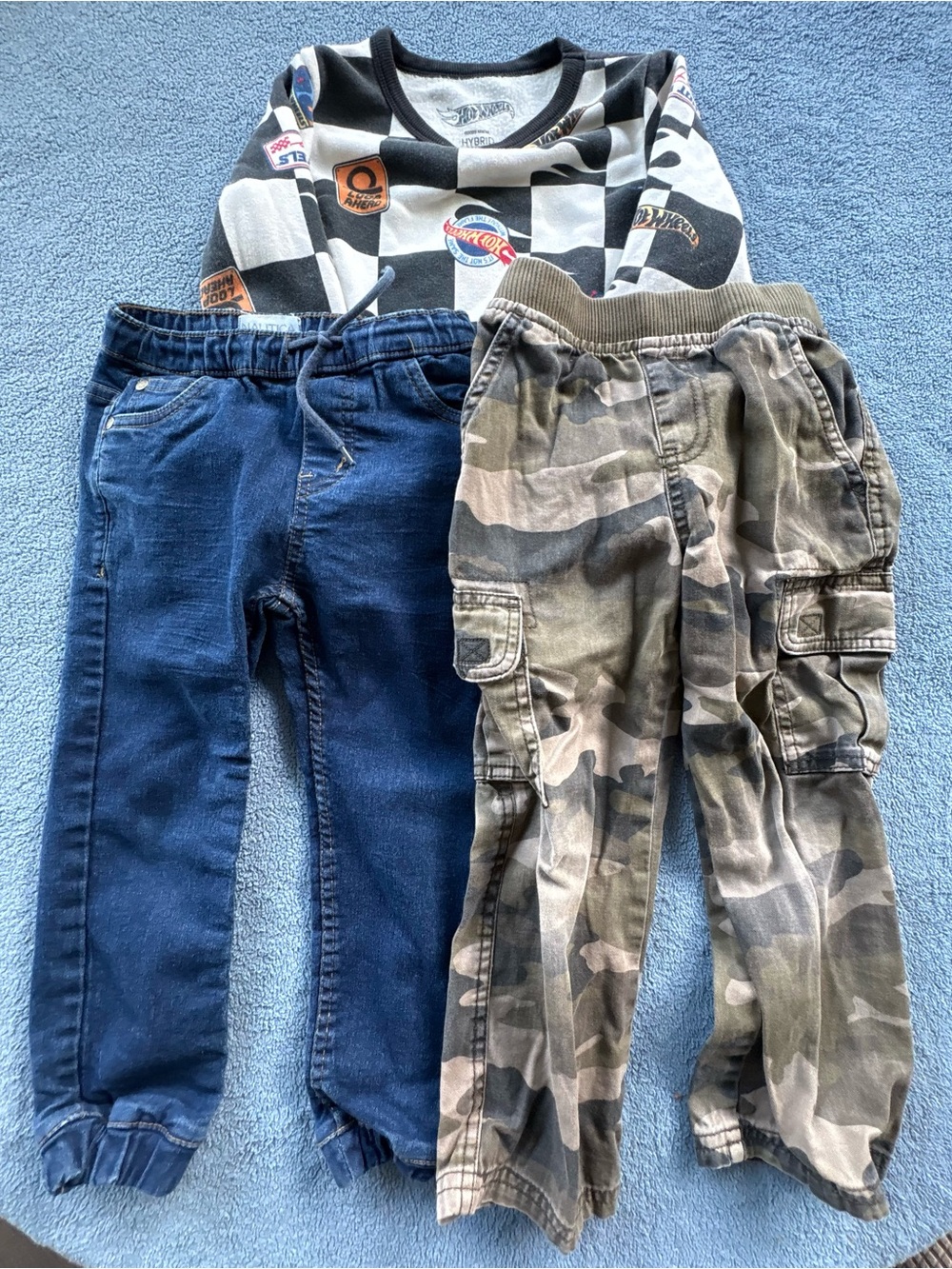 Boys 4T Hot Wheels Nautica Camo Pants Clothing Bundle
